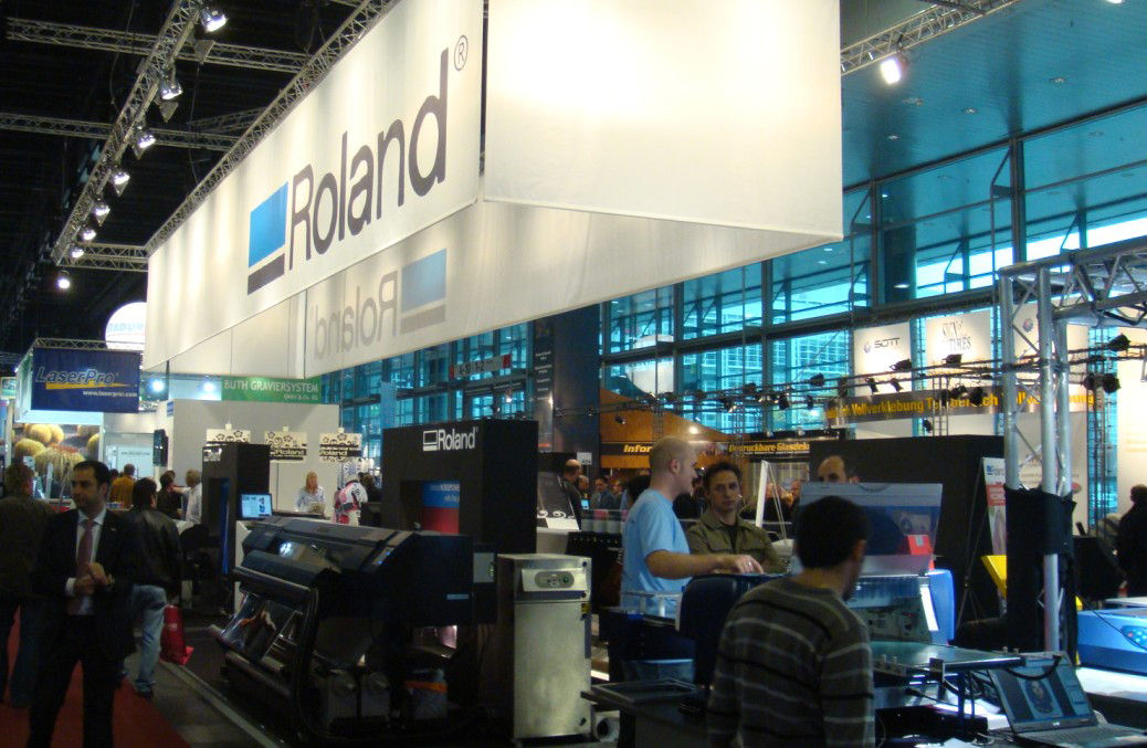 VersaUV LEC-300、viscom2008ブース