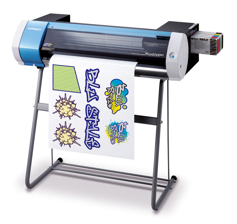 デスクトップサイズVersaSTUDIO BN-20 オプションのスタンドを装着