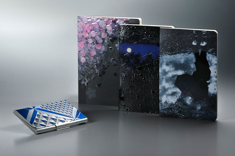 One-of-a-kind business card case and pocketbooks