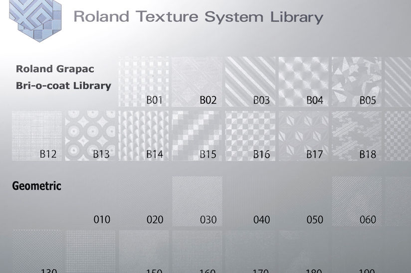 好みのテクスチャパターンを用いて、透かし模様の効果を演出できます。