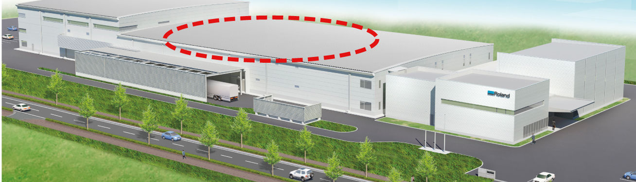 都田事業所鳥瞰図