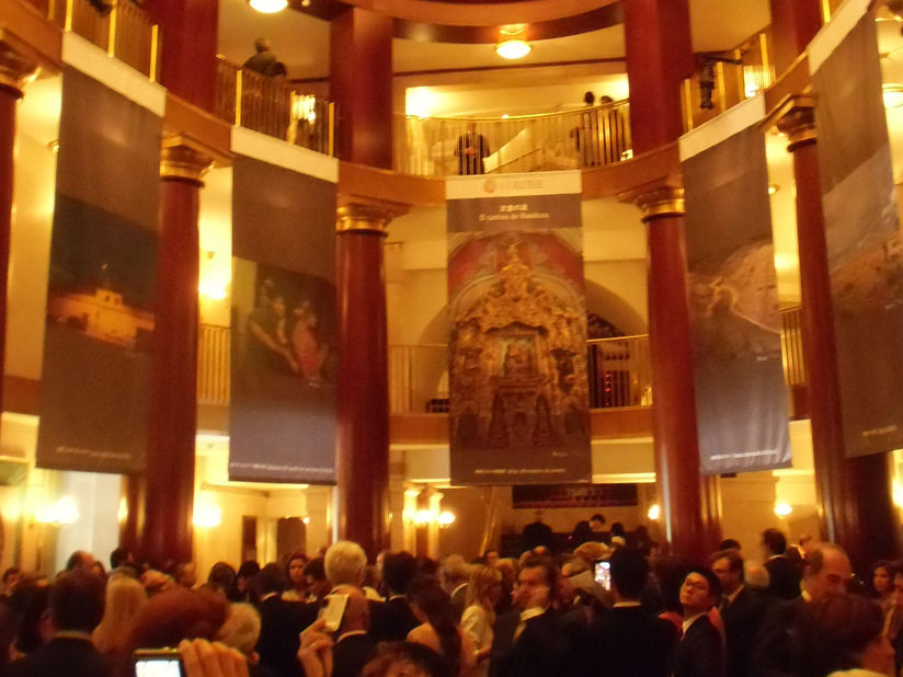 Photographic Exhibition held at the Oval Room of the Teatro Real de Madrid