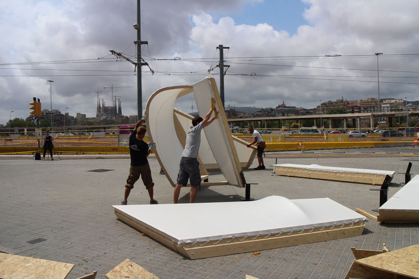 Fab Lab House under construction