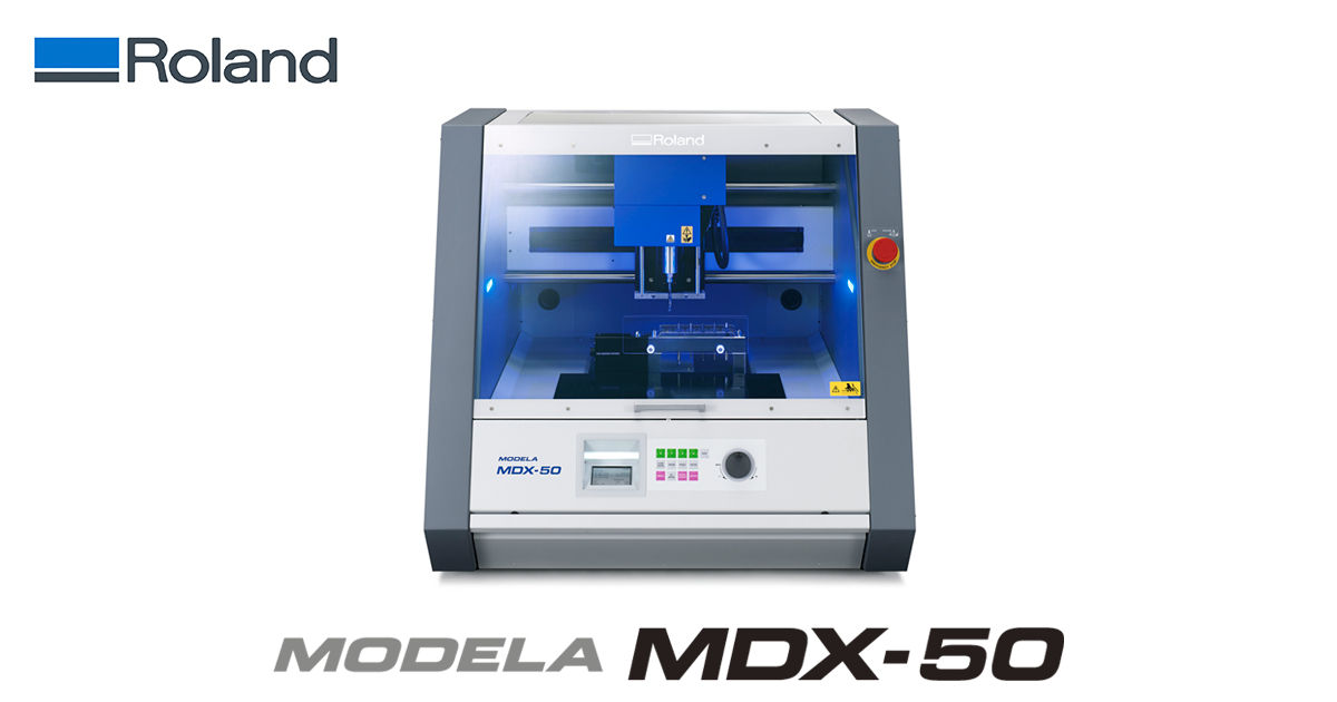 Roland DG Announces the Launch of the MDX-50 Automated 3D Milling