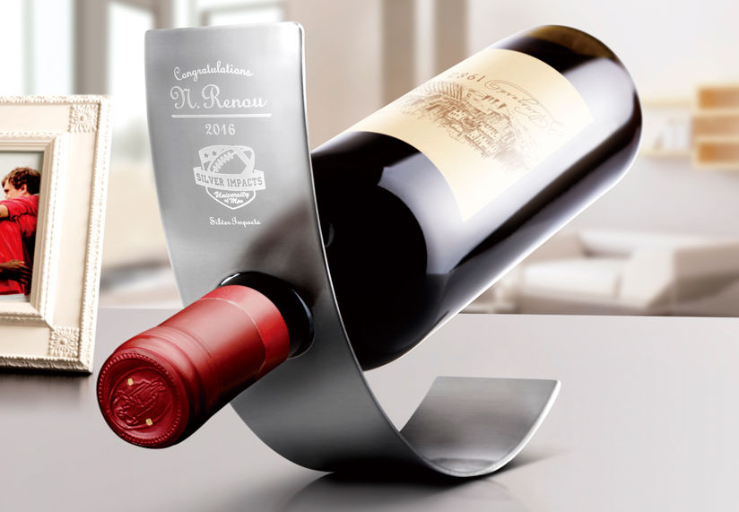 アプリケーションの事例:ワインホルダー