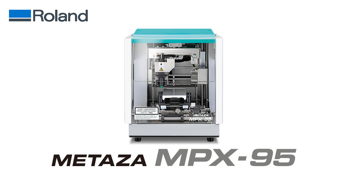 新品 純正 ディフェンダー用ブライトメタルプレート 金属製品にマーキングするメタルプリンターの新製品MPX-95と