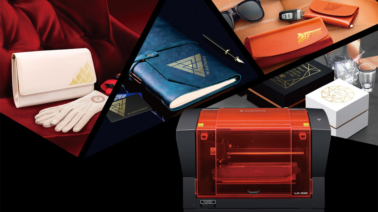 Custom gifts personalized with the LD-300