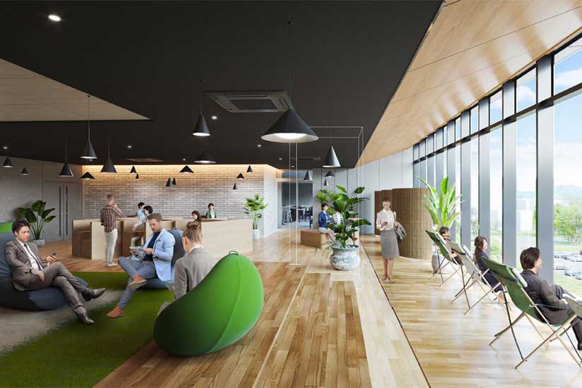 Expected completion image of headquarters