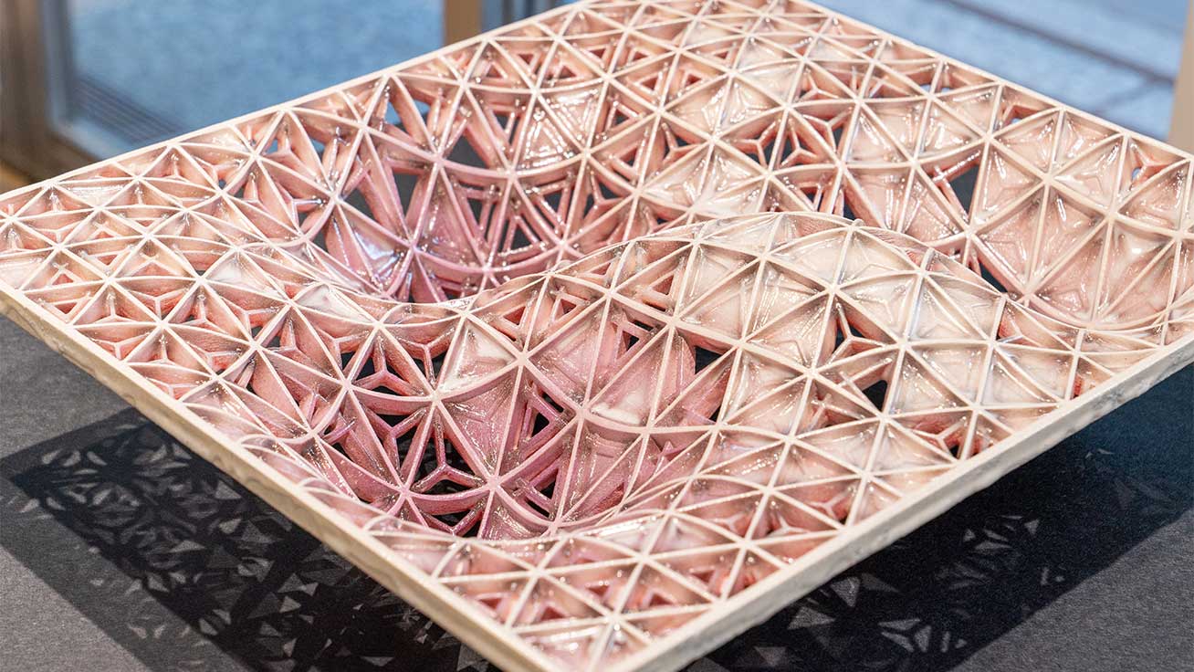 Art pieces using a binder-jet 3D printer