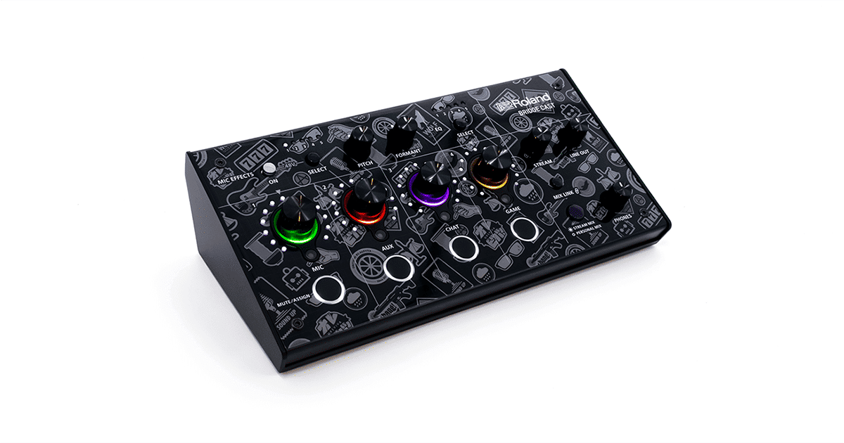 オレビバコラボ　Roland BRIDGE CAST Amazon.com: Roland BRIDGE CAST X Dual Bus Gaming Mixer
