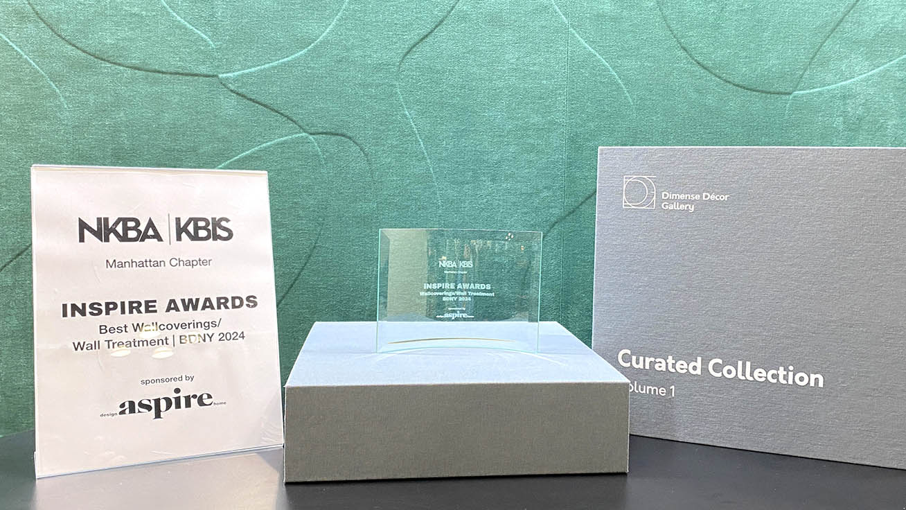 NKBA Manhattan Inspire Award「最優秀壁紙/壁装飾賞」部門を受賞