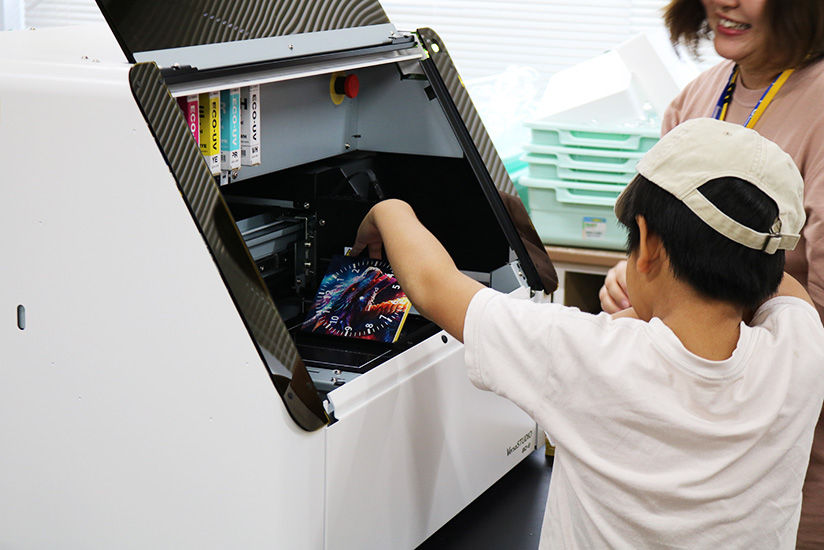 浜松科学館でのワークショップの様子