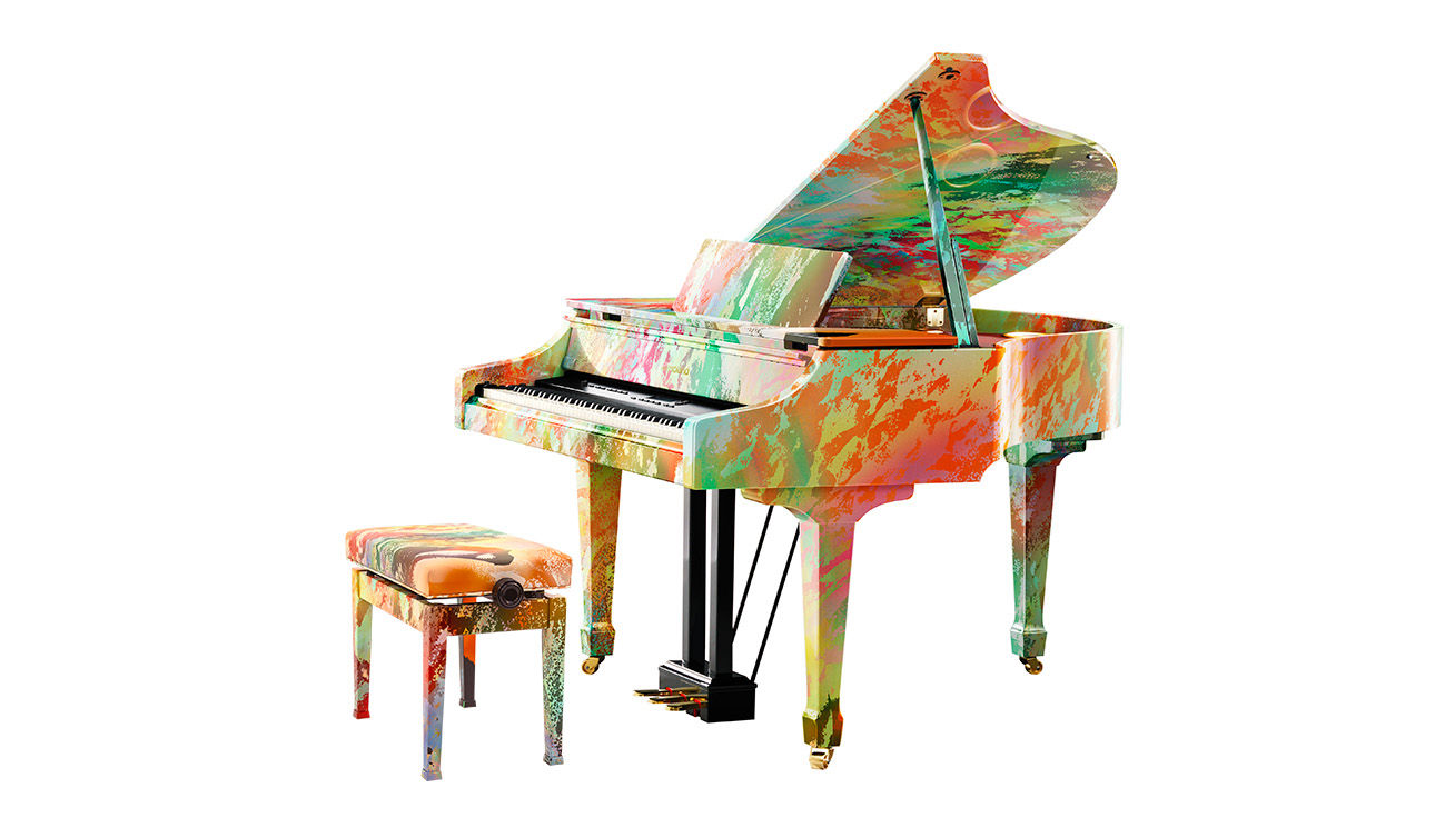 Art Wrapped Piano