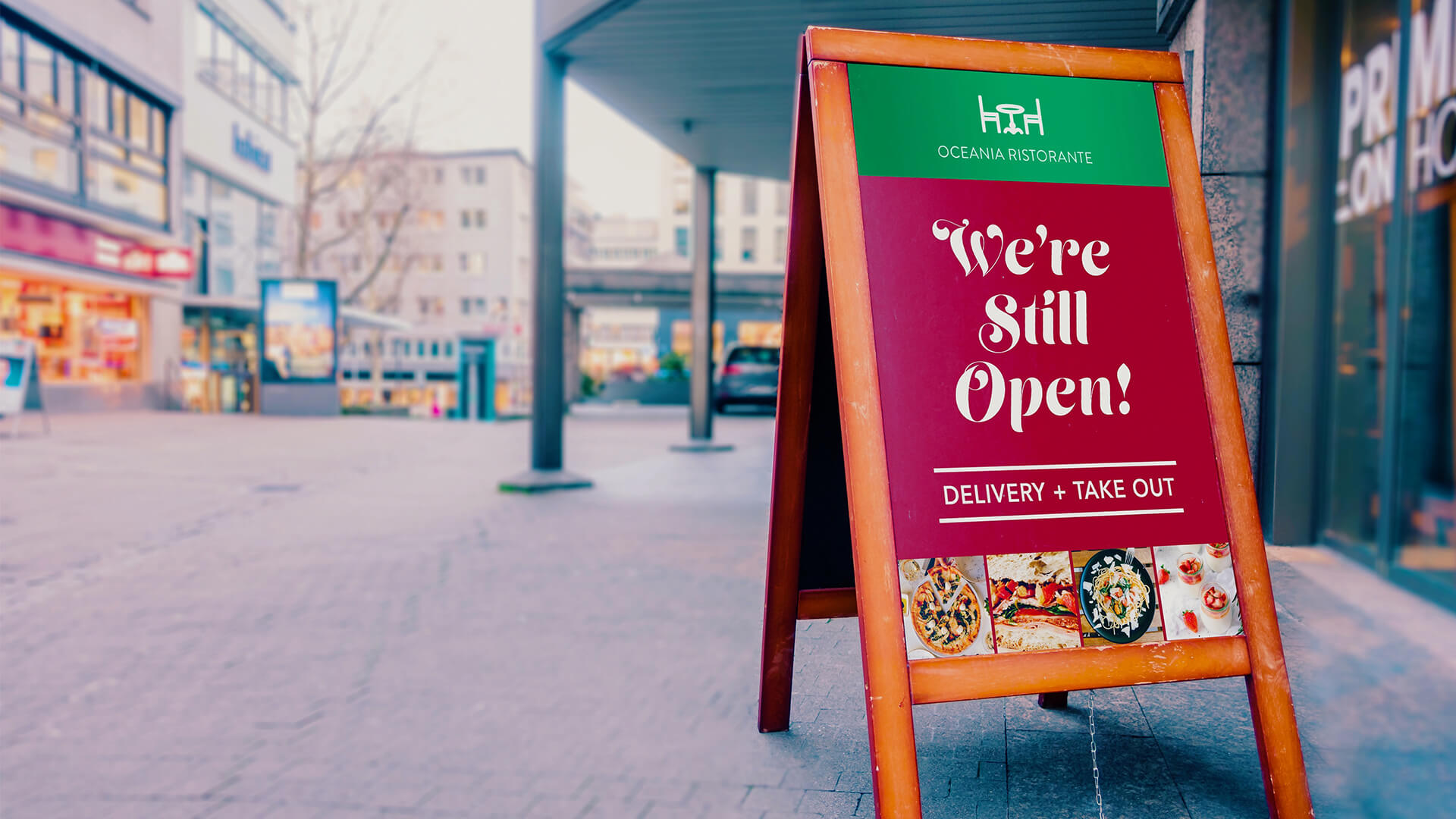 Restaurant Communication Signage
