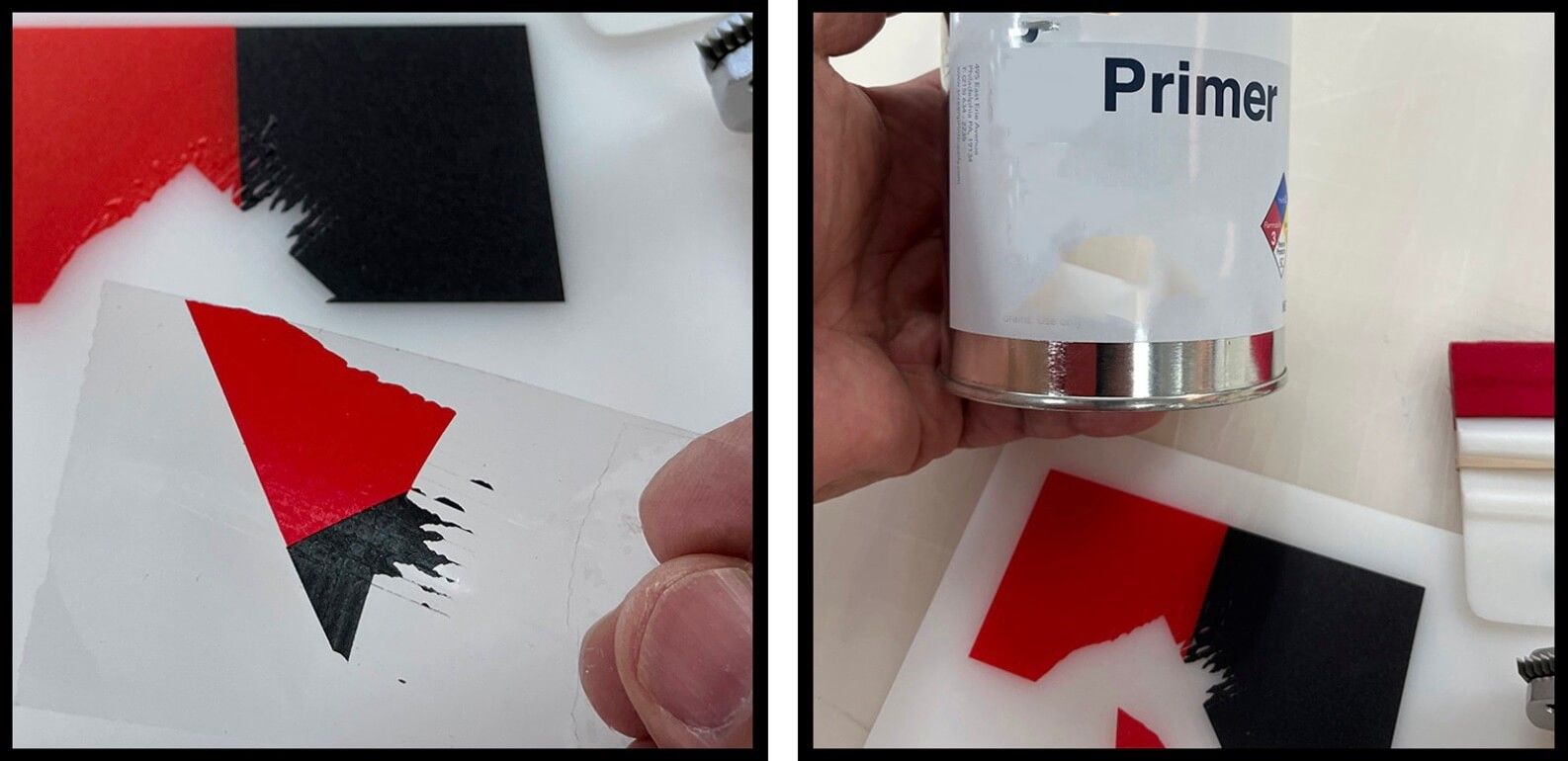 Failed Adhesion