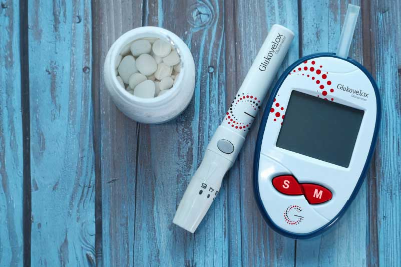 An electronic medical device featuring custom printed logo and text