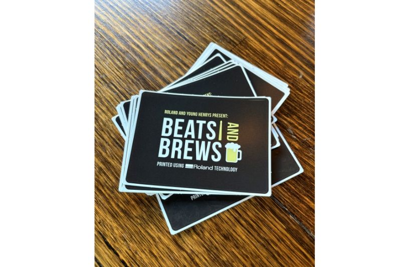 Beats  Brews Coasters