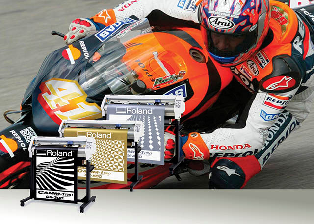 2006 The GX-PRO Series of professional grade vinyl cutters carries on Roland’s tradition of excellence in vinyl cutting devices.