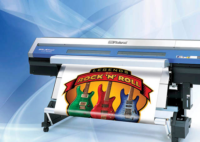 2008 Roland launches a revamped SOLJET Pro III XC-540, featuring white ink capabilities and Roland Intelligent Pass Control technology.