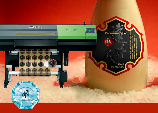 2008 The revolutionary new VersaUV LEC-300 is the world’s first UV inkjet printer/cutter, and leads Roland into new markets like package prototypes and short-run labels. Named DPI Product of the Year.