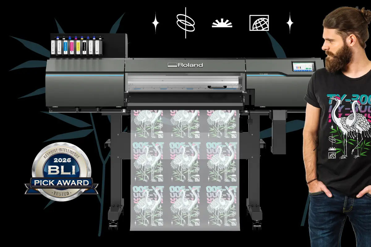 TY-300 DTF Printing for Real Production