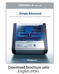 MDX-50 Milling Machine Brochure Download