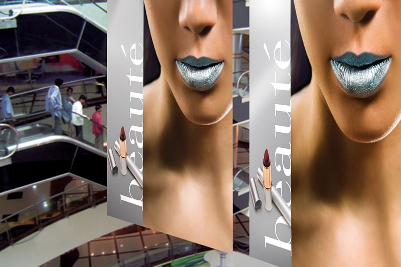 Eco-Sol MAX featuring metallic ink printing