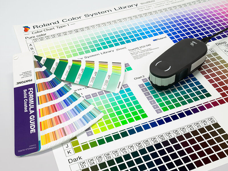 Quick and easy spot color matching