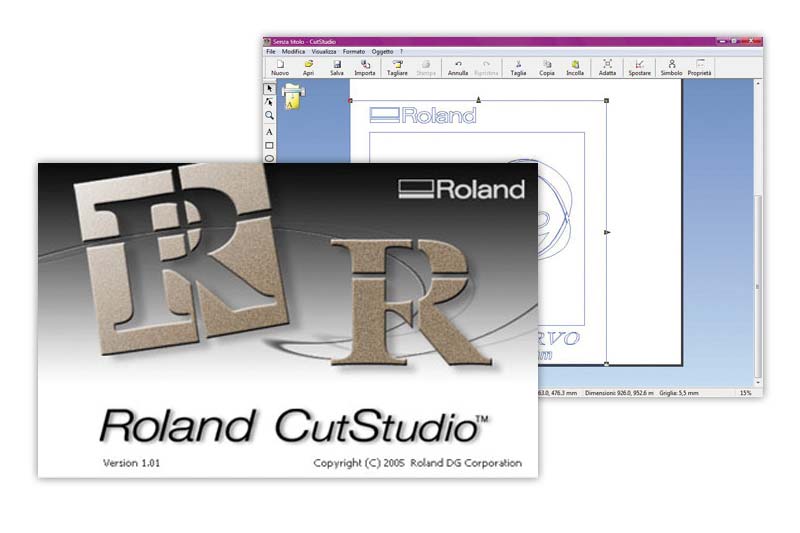 Roland CutStudio software