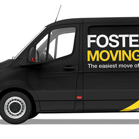 Vehicle Graphic on a Van