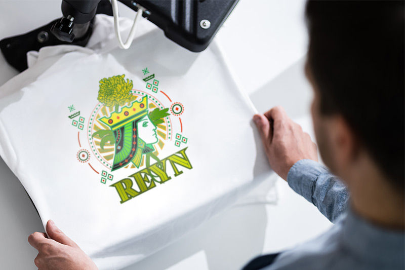T-Shirt on Heat Press