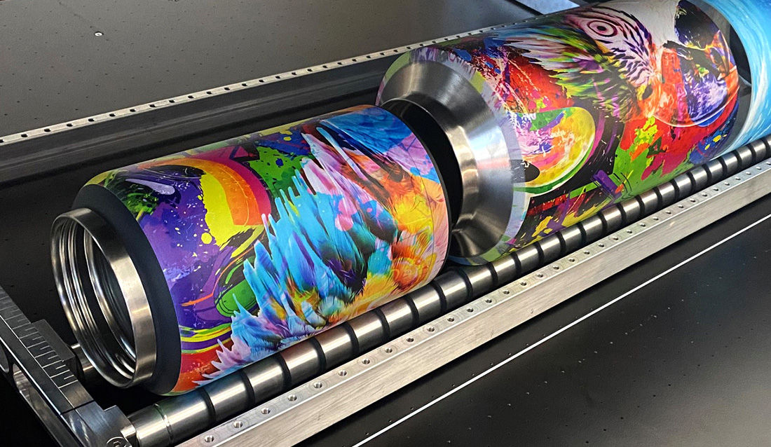 Rotary Rack for the CO UV Printer