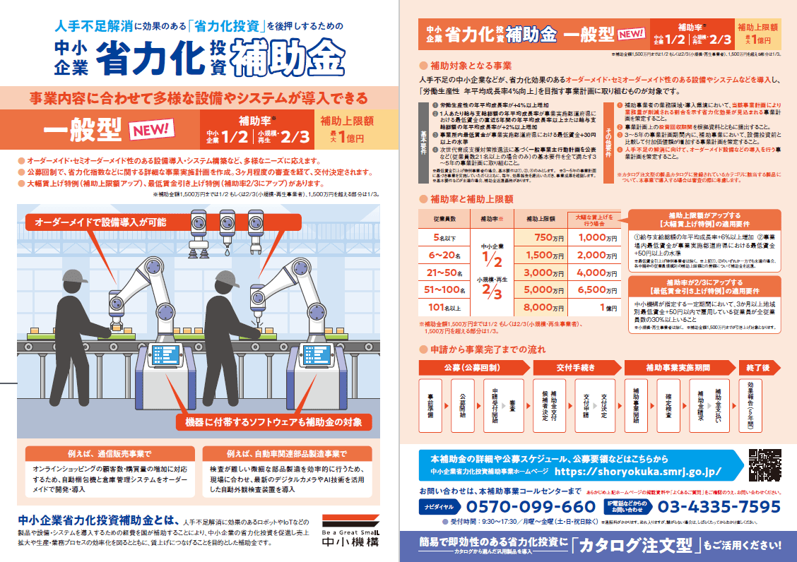 中小企業省力化投資補助金(一般型)について