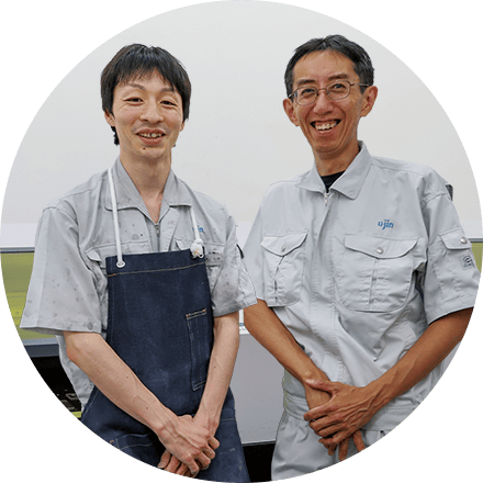 名古屋事業所 生産部（左）松原 栄太 様（右）小手川 宏一 様
