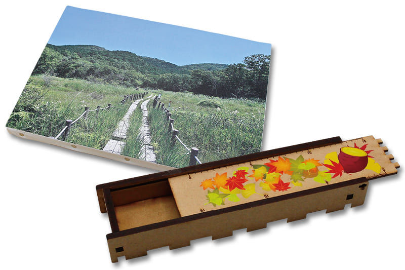 立体物へのプリントも簡単で、発色も鮮やか