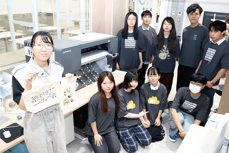 DTFプリンターが学生の制作意欲を高める