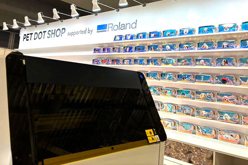 Interpets 2024共同出展レポート 「PET DOT SHOP」 supported by Roland DG