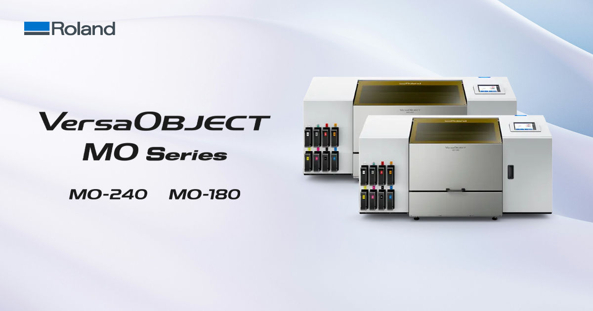 VersaOBJECT MO-240/180 フラットベッドUVプリンター