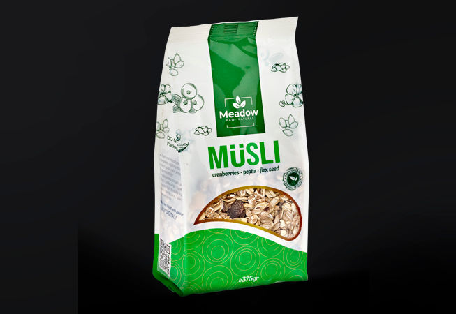 Colourful folding carton packaging prototype