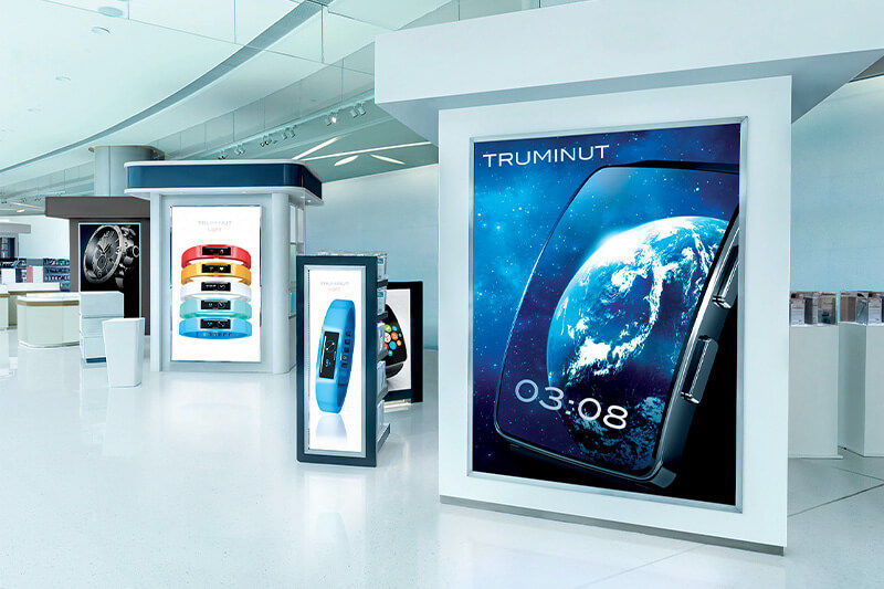 advertising wall graphic image