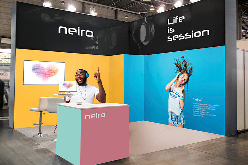 Promotional purposes graphic images