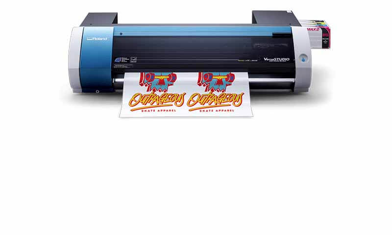 BN-20A desktop printer/cutter
