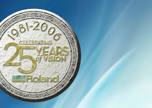 Roland DG庆祝成立 25 周年