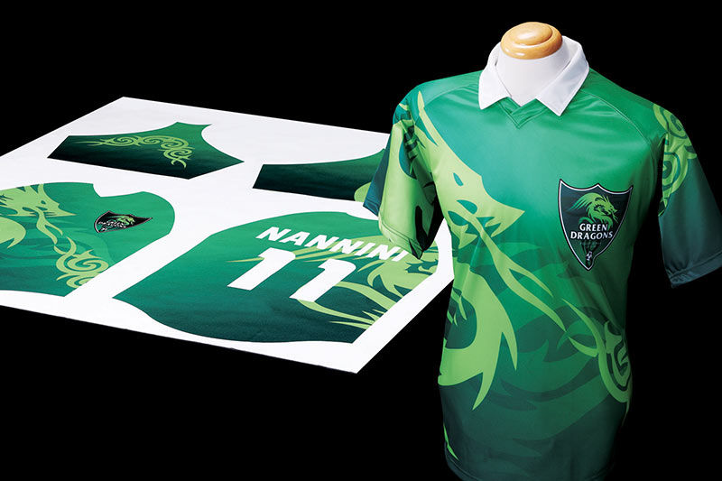 Sublmate Jerseys พร้อมหมึก Texart