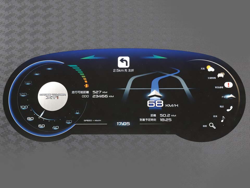 Prototyping of automobile interior components and meter panels