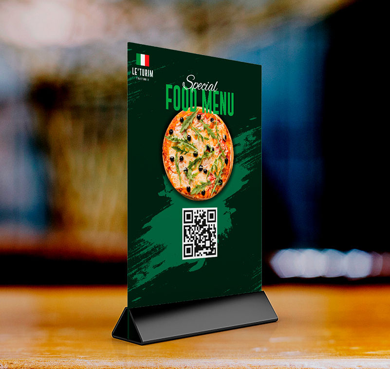 Application de menu BF16