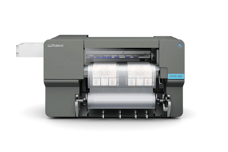Product shot of the VersaStudio BY2-20 DTF Printer