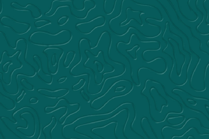 Textured print detail created by the DIMENSE DA-640 نمط طباعة منقوش باللون الأخضر يُظهر جودة الطباعة عالية الدقة التي توفرها طابعة DIMENSE DA-640 كبيرة الحجم