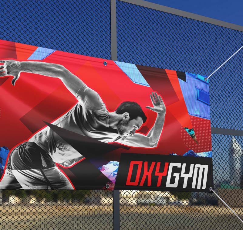 Image of signs and graphics produced with an DGXPRESS ER Series model from Roland DG