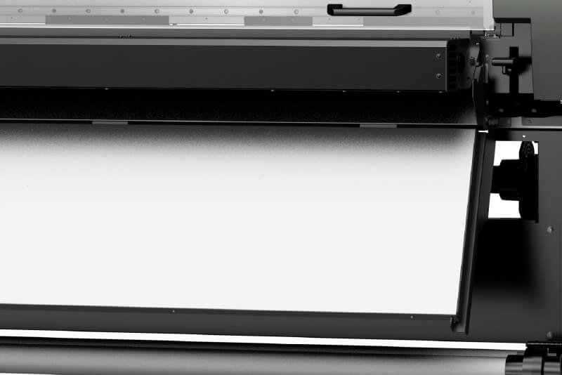 Image showing the DGXPRESS ER-642 from Roland DG with focus on the optional dryer unit